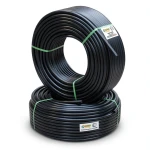 HDPE Pipes PE 80 Nominal Pressure 12.5 Bar Outside Diameter 20 mm Thickness 1.9 mm Black | NEPROPLAST
