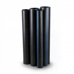مواسير HDPE نيبروبلاست PE 80 ضغط 4 بار قطر خارجي 140 مم سمك 4.3 مم لون اسود