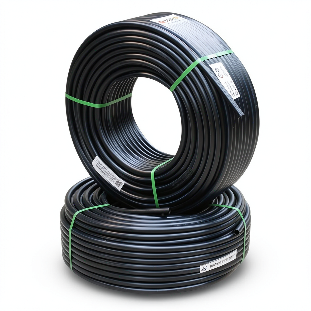 أنابيب HDPE نيبروبلاست PE 80 ضغط 12.5 بار قطر 32 مم سمك 2.9 مم لون أسود | نيبروبلاست