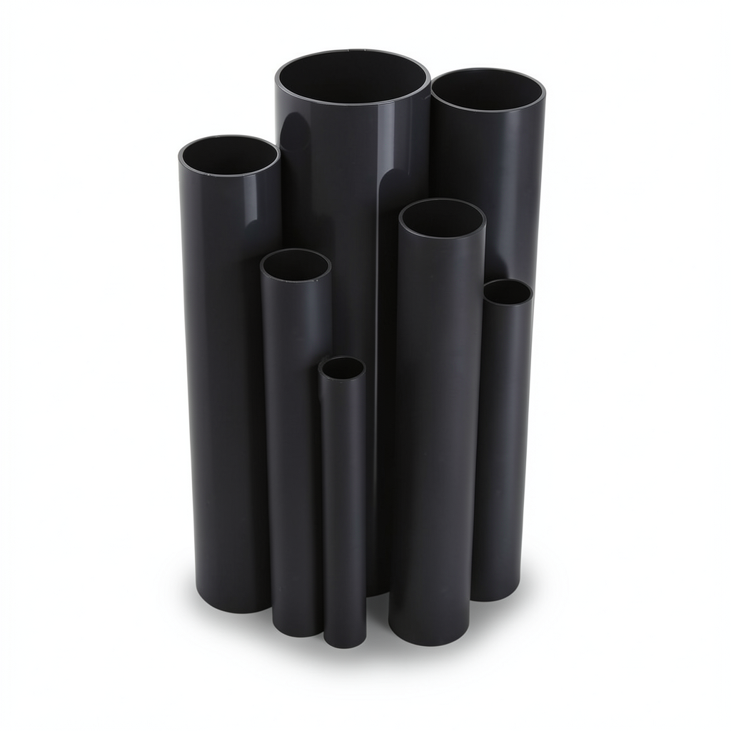 مواسير UPVC مقاس 32 مم سمك 1.8 مم لون أسود