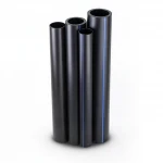 مواسير HDPE نيبروبلاست PE 80 ضغط 4 بار قطر خارجي 225 مم سمك 6.9  مم لون اسود