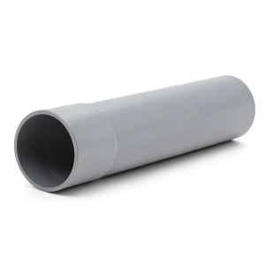 UPVC Pipes Nominal Pressure 10 Bar Outer Diameter 25 mm Thickness 1.5 mm Gray