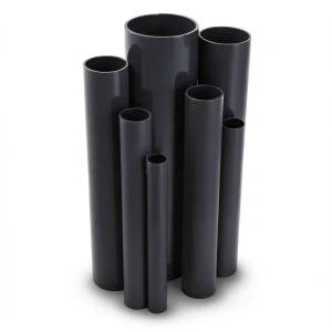مواسير UPVC مقاس 50 مم سمك 2 مم لون أسود