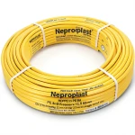 Neproplast HDPE Pipes PE 80 Pressure 12.5 Bar Diameter 25 mm Thickness 2.3 mm Yellow | NEPROPLAST