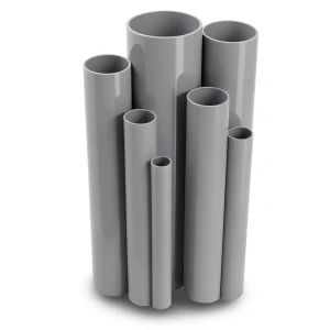 UPVC Pipes Size 1 ½ Inch Thickness 2.3 mm Gray Color