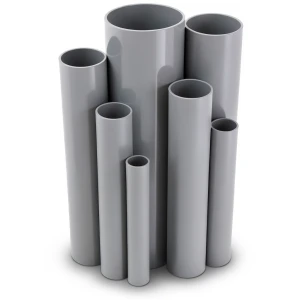 UPVC Pipes 2 Inch Size Thickness 2.4 mm Gray Color