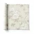 Italian wallpaper floral design, size 10m x 1.06m, light beige, model 78025