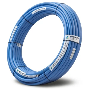 أنابيب HDPE نيبروبلاست PE 80 ضغط 8 بار قطر خارجي 75 مم سمك 4.5 مم لون ازرق | نيبروبلاست