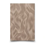German Wall Decoration 10m x 0.53m Brown, Model 10151-05