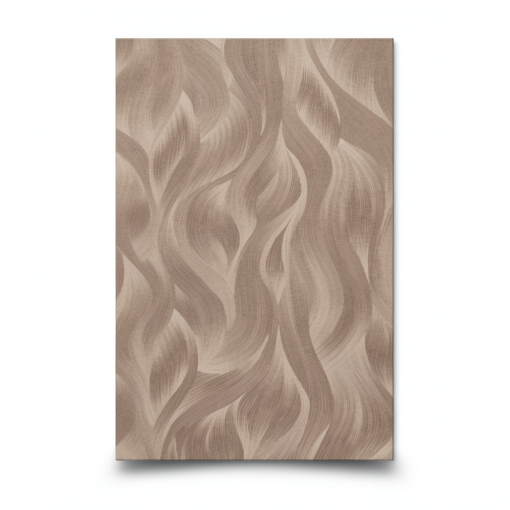 German Wall Decoration 10m x 0.53m Brown, Model 10151-05
