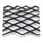 Hot Rolled (Black) Steel Expanded Metal Mesh  Bahri Thickness 1.7 mm Width 2.44  M Length 4 meter | Bait Al Tatawor Company