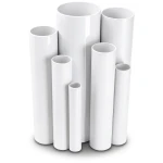 مواسير UPVC مقاس 8 إنش سمك 8.18 مم لون أبيض