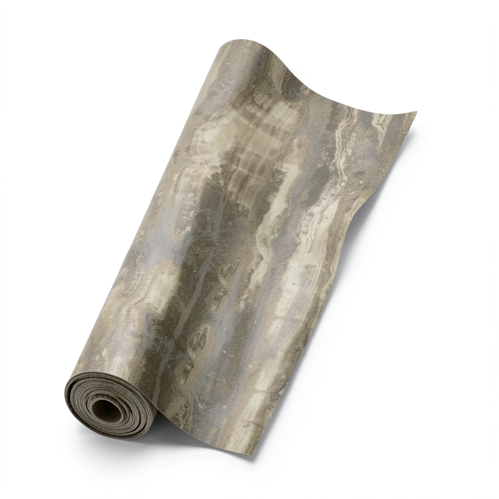 Marble Wallpaper Dark Beige 10m x 1.06m, Model 84633