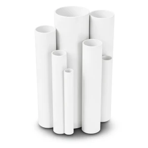 مواسير UPVC ضغط 20 بار قطر خارجي 42.1 مم سمك 3.6 مم لون أبيض