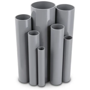 UPVC Pipes Nominal Pressure 20 Bar Outside Diameter 42.1 mm Thickness 3.6 mm Gray
