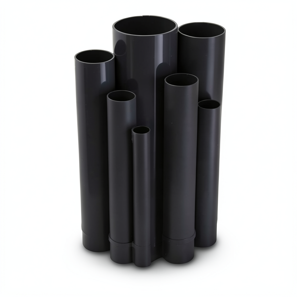 UPVC Pipes Nominal Pressure 20 Bar Outside Diameter 42.1 mm Thickness 3.6 mm Black