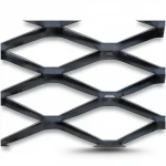Hot Rolled (Black) Steel Expanded Metal Mesh  Bahri Thickness 3 mm Width 2.44  meter Length 6 M | Bait Al Tatawor Company
