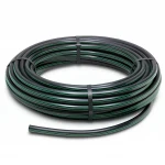 لفة أنابيب HDPE ضغط  4 بار [PE 80] قطر خارجي 63 مم  SDR 33  لون اسود مع خط اخضر | 