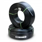 أنابيب HDPE نيبروبلاست PE 80 ضغط 4 بار قطر خارجي 125 مم سمك 3.9  مم لون اسود