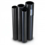 مواسير HDPE نيبروبلاست PE 80 ضغط 4 بار قطر خارجي 180 مم سمك 5.5  مم لون اسود