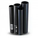 مواسير HDPE نيبروبلاست PE 80 ضغط 4 بار قطر خارجي 250 مم سمك 7.7 مم لون اسود