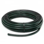 لفة أنابيب HDPE ضغط  4 بار [PE 80] قطر خارجي 160 مم  SDR 33  لون اسود مع خط اخضر | مصنع المنى