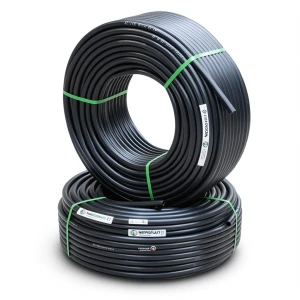 أنابيب HDPE نيبروبلاست PE 100 ضغط 6 بار قطر خارجي 110 مم سمك 4 مم لون اسود | نيبروبلاست