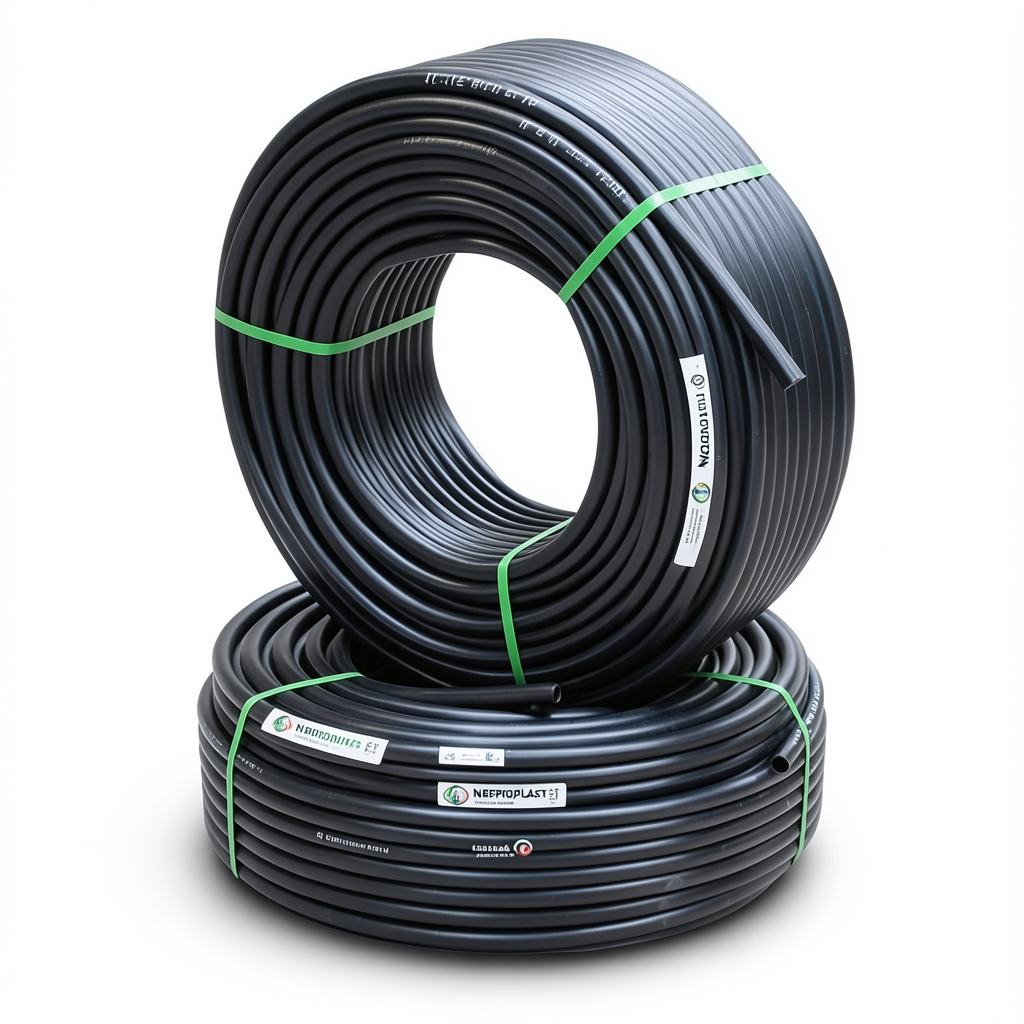 Neproplast HDPE Pipes PE 100 Pressure 6 Bar Outside Diameter 110 mm Thickness 4 mm Black | NEPROPLAST