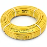 أنابيب HDPE نيبروبلاست PE 80 ضغط 4 بار قطر خارجي 63 مم سمك 2.0 مم لون أصفر 