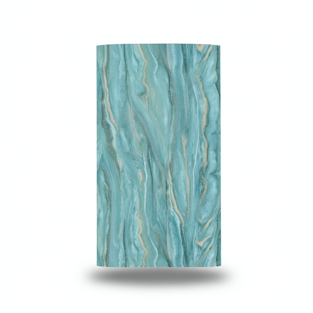 German Wall Decoration Wallpaper 10m x 0.53m Turquoise Color