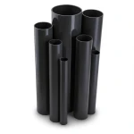 مواسير UPVC ضغط 27 بار قطر خارجي 42.4 مم سمك 5.5 مم لون اسود