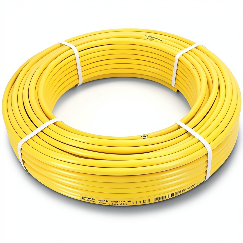 HDPE Pipes PE 80 Pressure 12.5 Bar Outside Diameter 63 mm Thickness 5.8 mm Yellow | NEPROPLAST
