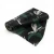 Floral wall decoration, black color, length 10 m, width 0.53 m, model 440447 