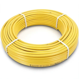 أنابيب HDPE PE 80 ضغط 12.5 بار قطر خارجي 75 مم سمك 6.8 مم لون أصفر | نيبروبلاست