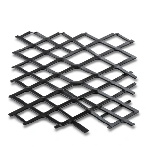 Hot Rolled Black Steel Expanded Metal Mesh Thickness 1.2 mm Width 2.44 m Length 5 m