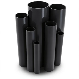 UPVC Pipes 1 ¼ Inch Thickness 3.56 mm Black Color