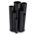 مواسير UPVC مقاس ½ 1 إنش سمك 3.68 مم لون اسود