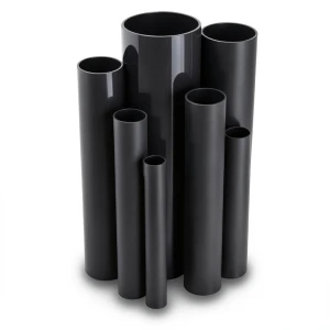 مواسير UPVC مقاس 2 إنش سمك 3.91 مم لون أسود