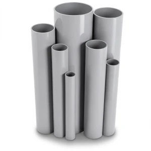 UPVC Pipes 3 Inch Size Thickness 5.49 mm Gray Color