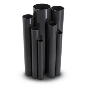 مواسير UPVC مقاس 3 إنش سمك 5.49 مم لون أسود