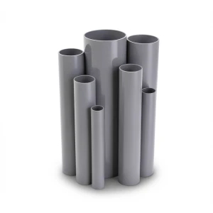 UPVC Pipes 4 Inch Size Thickness 6.02 mm Gray Color