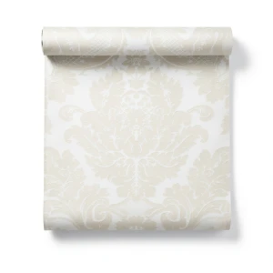 Italian Wallpaper Classic Design 10m x 0.73m, Light Beige
