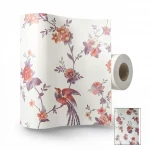 Floral wall decoration, multicolor, length 10 m, width 0.53 m, model 440621  