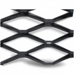 Hot Rolled (Black) Steel Expanded Metal Mesh  Bahri Thickness 2.8 mm Width 2.44  meter Length 7 M | Bait Al Tatawor Company