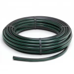 لفة أنابيب HDPE ضغط  6 بار [PE 80] قطر خارجي 50 مم  SDR 22  لون اسود مع خط اخضر | مصنع المنى