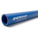 HDPE Pipes PE 80 Pressure 8 Bar Outside Diameter 560 mm Thickness 33.2 mm Blue | NEPROPLAST