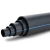 HDPE Polyethylene Pipe PN 8 Bar PE 80 Outside Diameter 630 mm SDR 17 Black with Blue Stripes - Image 1