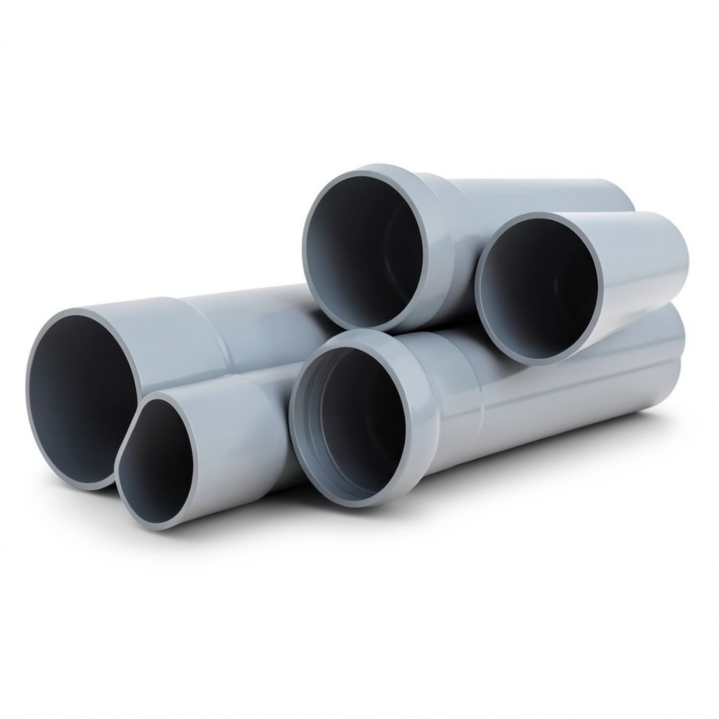 UPVC Pipes Nominal Pressure 16 Bar Outside Diameter 25 mm Thickness 1.9 mm Gray