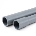 انابيب UPVC ضغط 12.5 بار قطر 315 مم سمك 15.0 مم لون رمادي