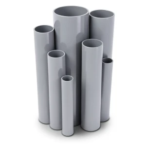 مواسير UPVC مقاس 2 إنش سمك 3.91 مم لون رمادي